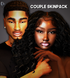 Sims 4 skins CC COUPLE SKIN PACK by CutiePoeGirl