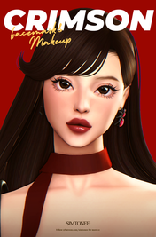 Sims 4 skins CC CRIMSON PACK: SKIN&MAKEUP by Simtonee