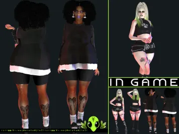 Sims 4 knee tattoo CC Embers Tattoo by UNIDENTIFIEDSIMS