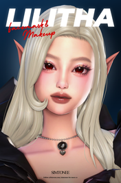 Sims 4 skins CC LILITHA PACK: SKIN&MAKEUP by Simtonee