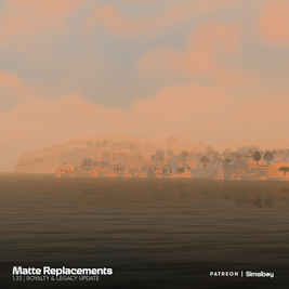 Sims 4 royalty CC Matte Replacements v1.33 - Royalty & Legacy Update by IDK