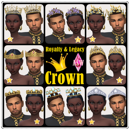 Sims 4 royalty CC Royalty & Legacy * Crown by ASW