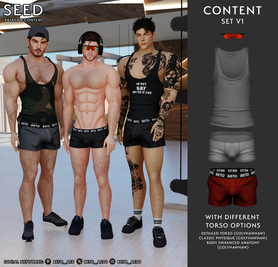 Sims 4 aesthetic clothing CC Seed - Set V1 by Beto