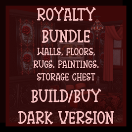Sims 4 royalty CC SIMS 4 - ROYALTY BUILD-BUY BUNDLE -DARK - BASE GAME by SimmillerCC