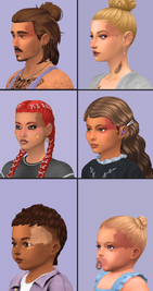 Sims 4 skins CC Stork Bite Birthmark for All by Meg