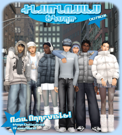 Sims 4 aesthetic clothing CC Storm Collection by xiuminuwu