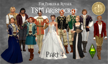 Sims 4 infant CC TSM Aristocrats - Part 4 by Medieval Sim Tailor & Carpenter